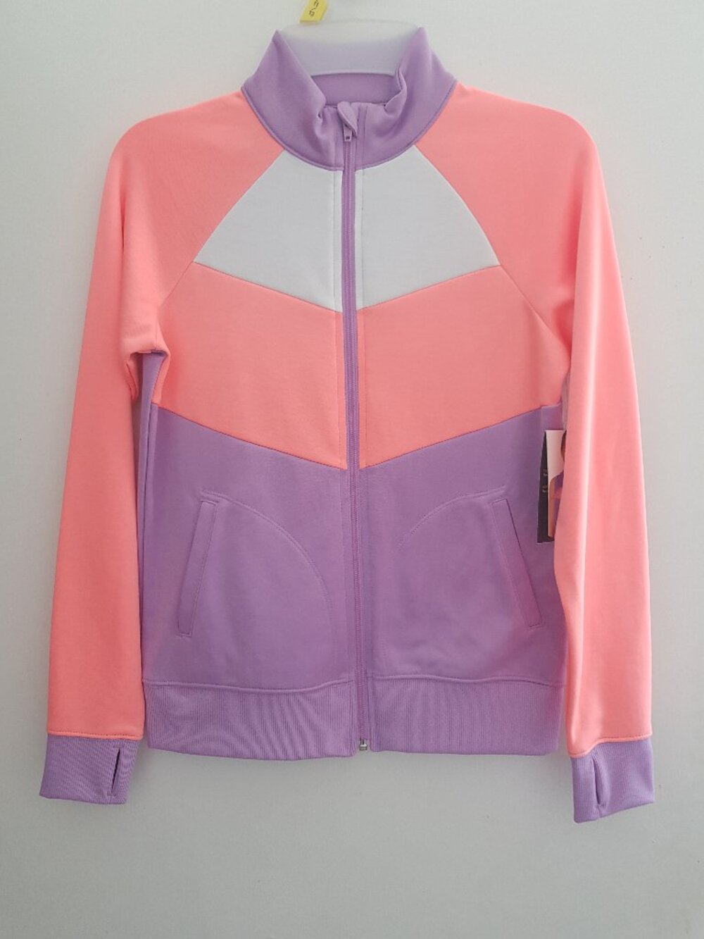 Brand new Avia girls orange and purple track jacket in size Large